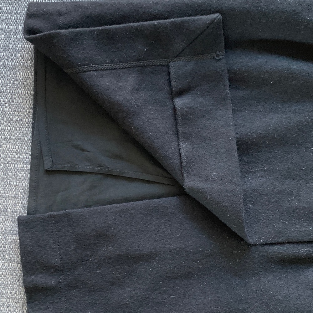 100% wool MaxMara Black Long Sleeve Dress - Picture 4 of 6